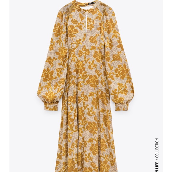 Zara Floral Midi Dress - Picture 12 of 16